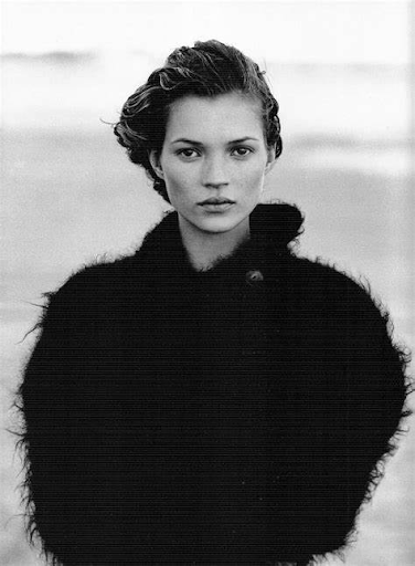 Kate Moss, by Lindburg
