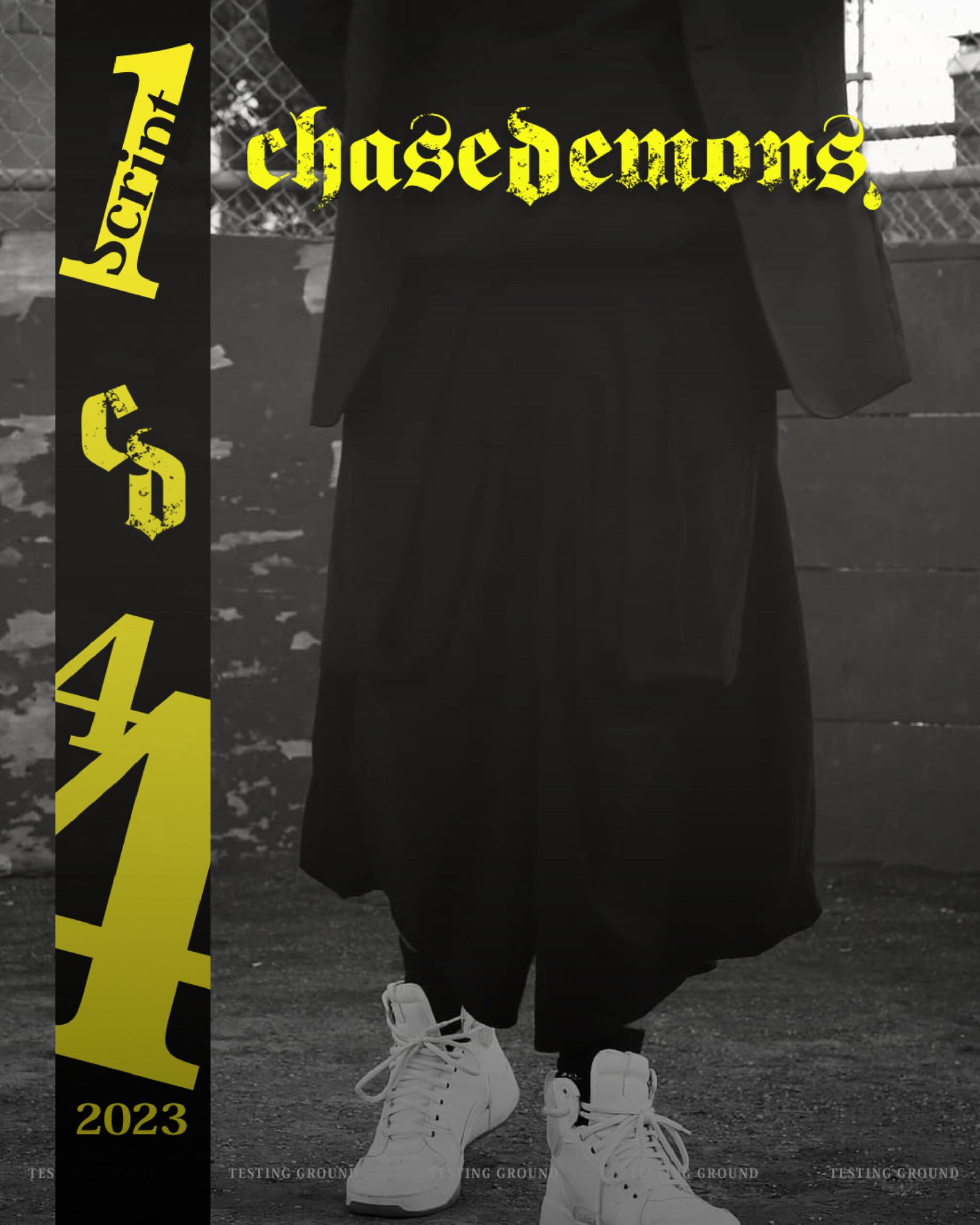 Chase Demons streetwear project by Adrean Viaud and Aaron Ray Jr.
